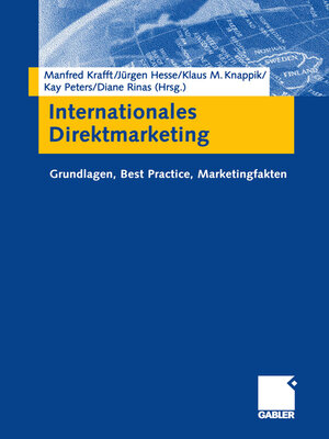cover image of Internationales Direktmarketing